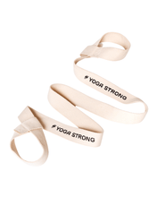 Load image into Gallery viewer, The Strap, Ivory - Yoga Strong
