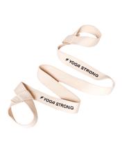 Load image into Gallery viewer, The Strap, Ivory - Yoga Strong