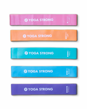 Load image into Gallery viewer, Mini Workout Bands - Yoga Strong