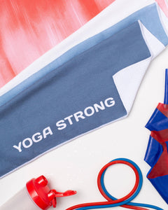 Red, White & You Towel - Yoga Strong