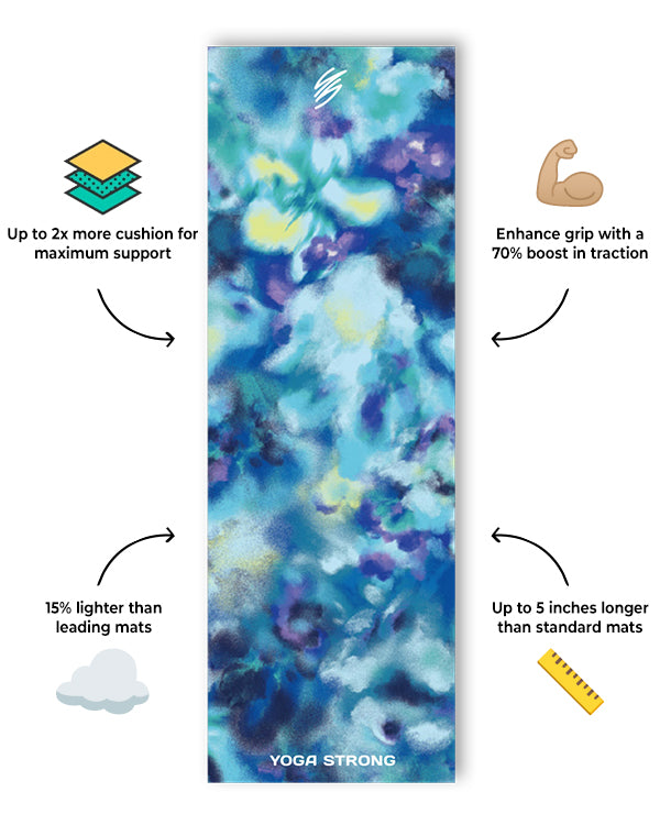 Yoga Mats by Yoga Strong | High-Performance for Everyone
