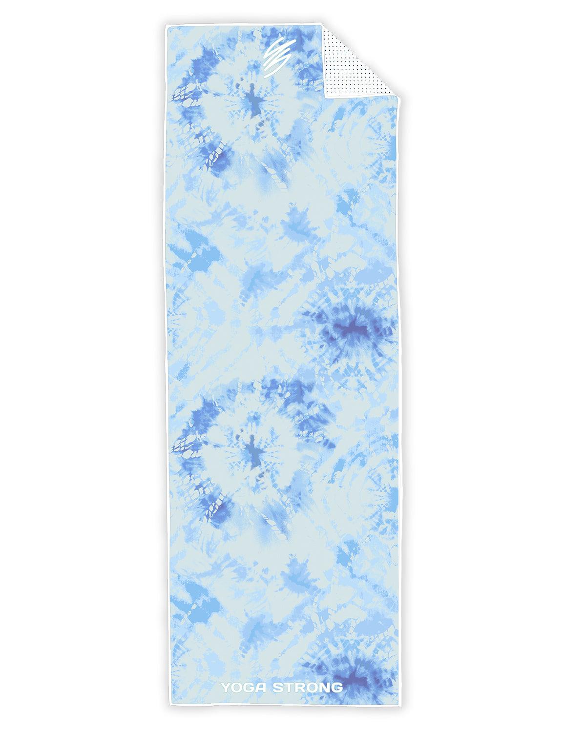 Rhythm & Blues Towel - Yoga Strong