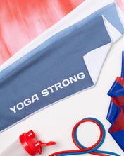 Load image into Gallery viewer, Red, White &amp; You Towel - Yoga Strong
