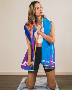 Sunset Blvd Towel - Yoga Strong